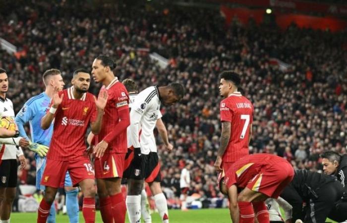 ليفربول "المنقوص" يتعثر أمام فولهام في الدوري الإنجليزي