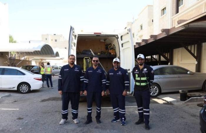 المشعان: بدء الصيانة الجذرية للطرق في الجابرية - غاية التعليمية