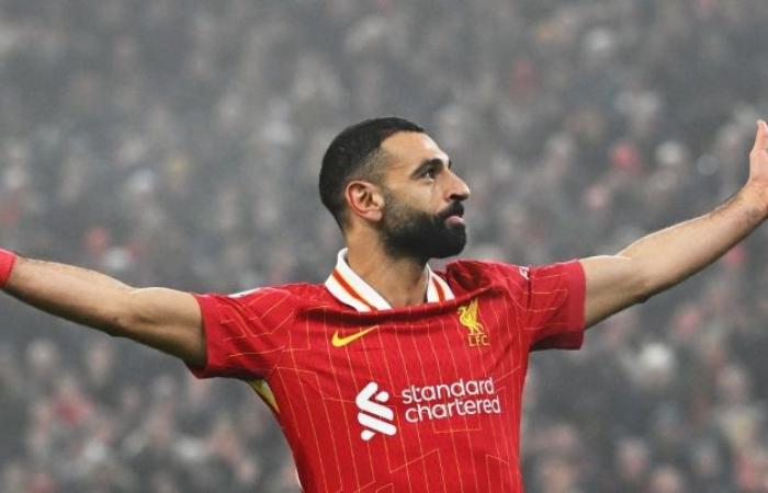 محمد صلاح يتصدر سباق الحذاء الذهبي في أوروبا